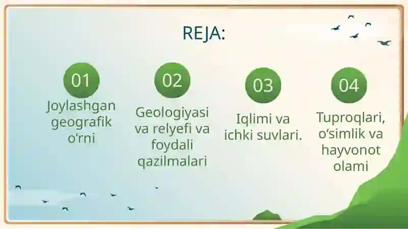 G’arbiy Tyanshan okrugiga tavsif 2