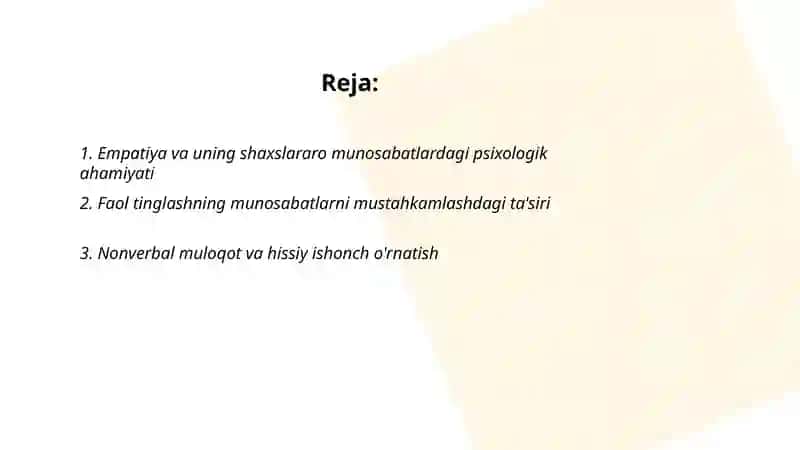 Empatiya va Shaxslararo Munosabatlarda Psixologik Ahamiyati 2