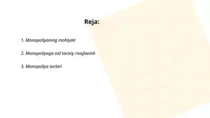 Monopoliya va uning mazmuni 2