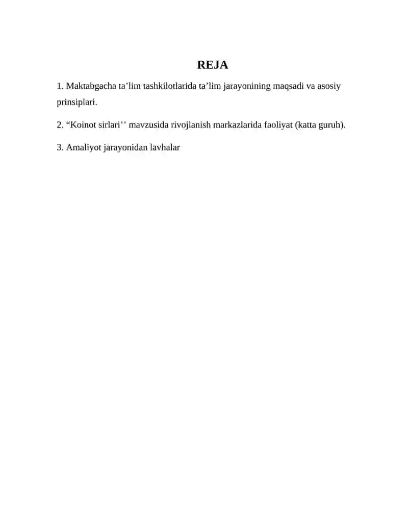 MAKTABGACHA TA’LIM TASHKILOTI TARBIYACHISI 2