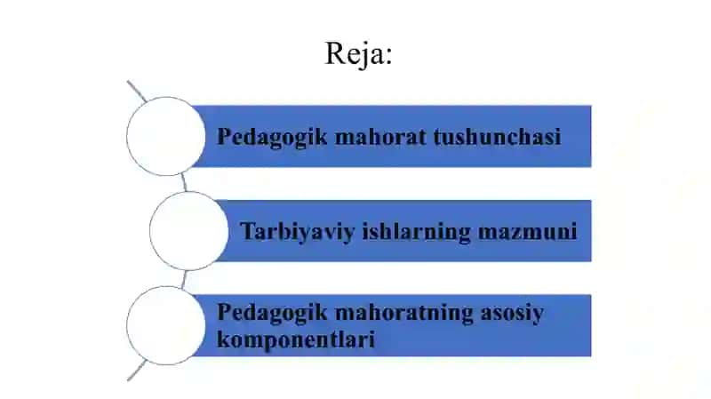 Tarbiyaviy ishlarni amalga oshirishda pedagogik mahorat 2