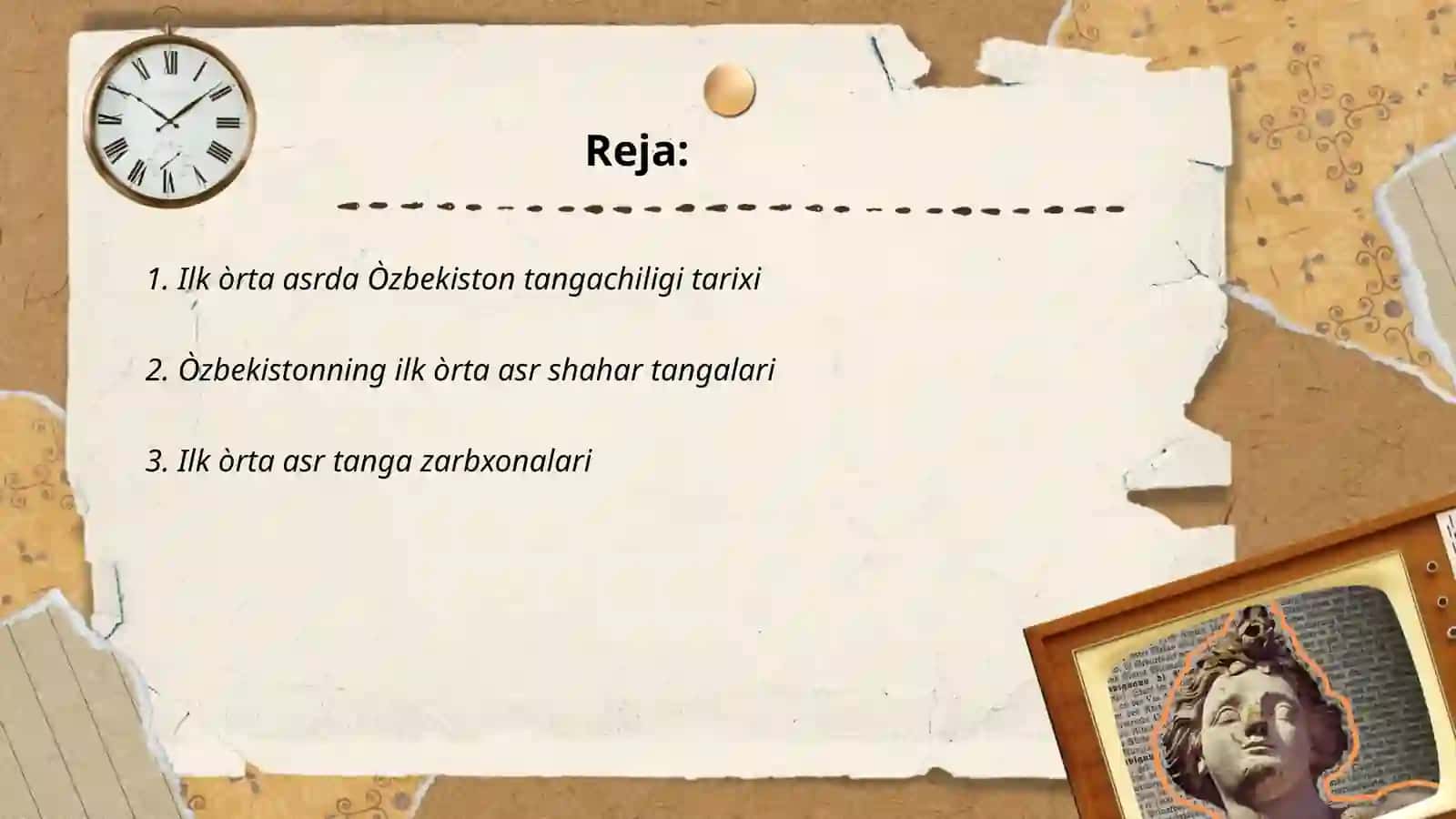 Ilk òrta asr Òzbekiston tangalari 2