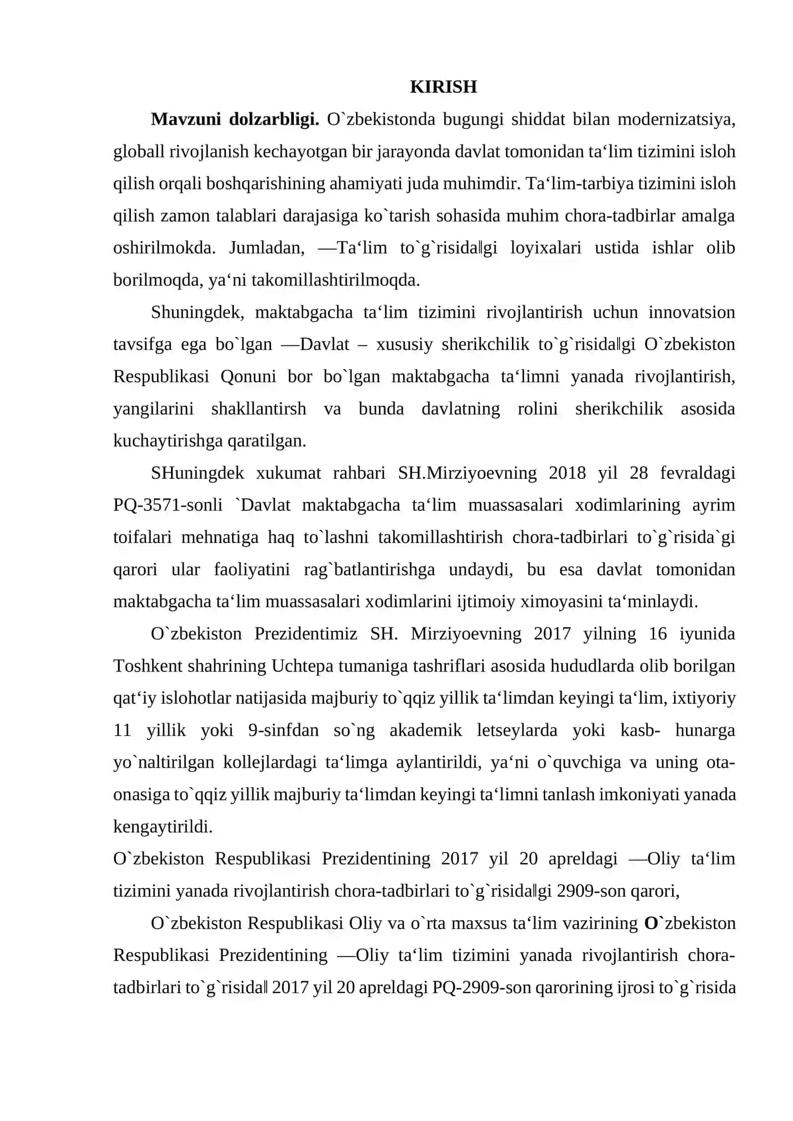 IJTIMOIY MAKTABGACHA TA`LIMNI TASHKIL ETISH VAZIFALARI 2