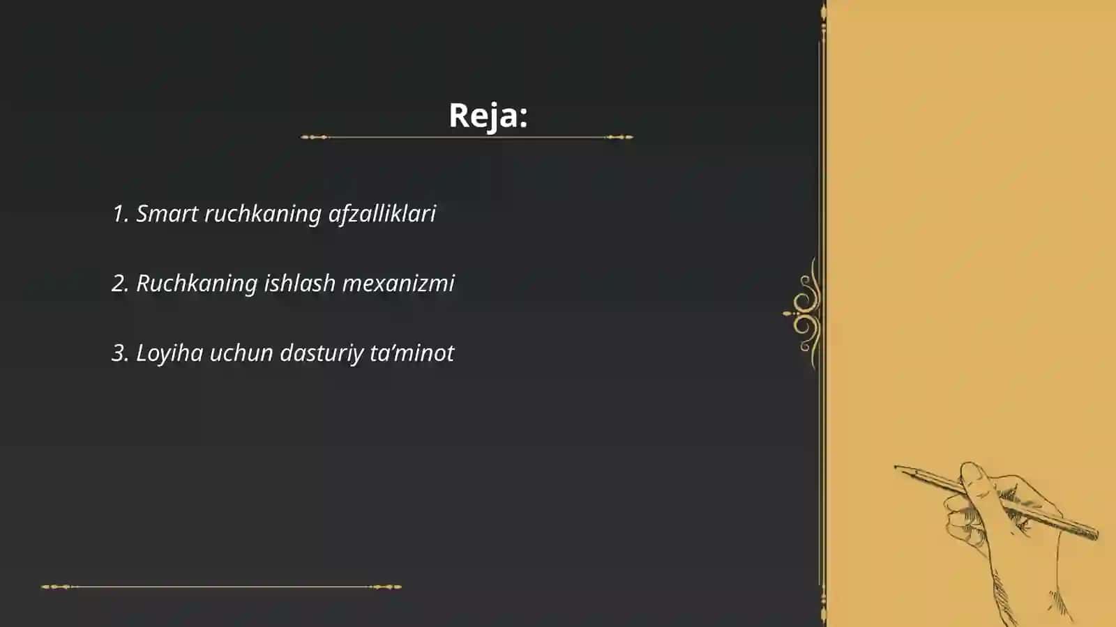 Word Fayldagi Ma’lumotlarni Konspekt Qilib Beradigan smart ruchka 2