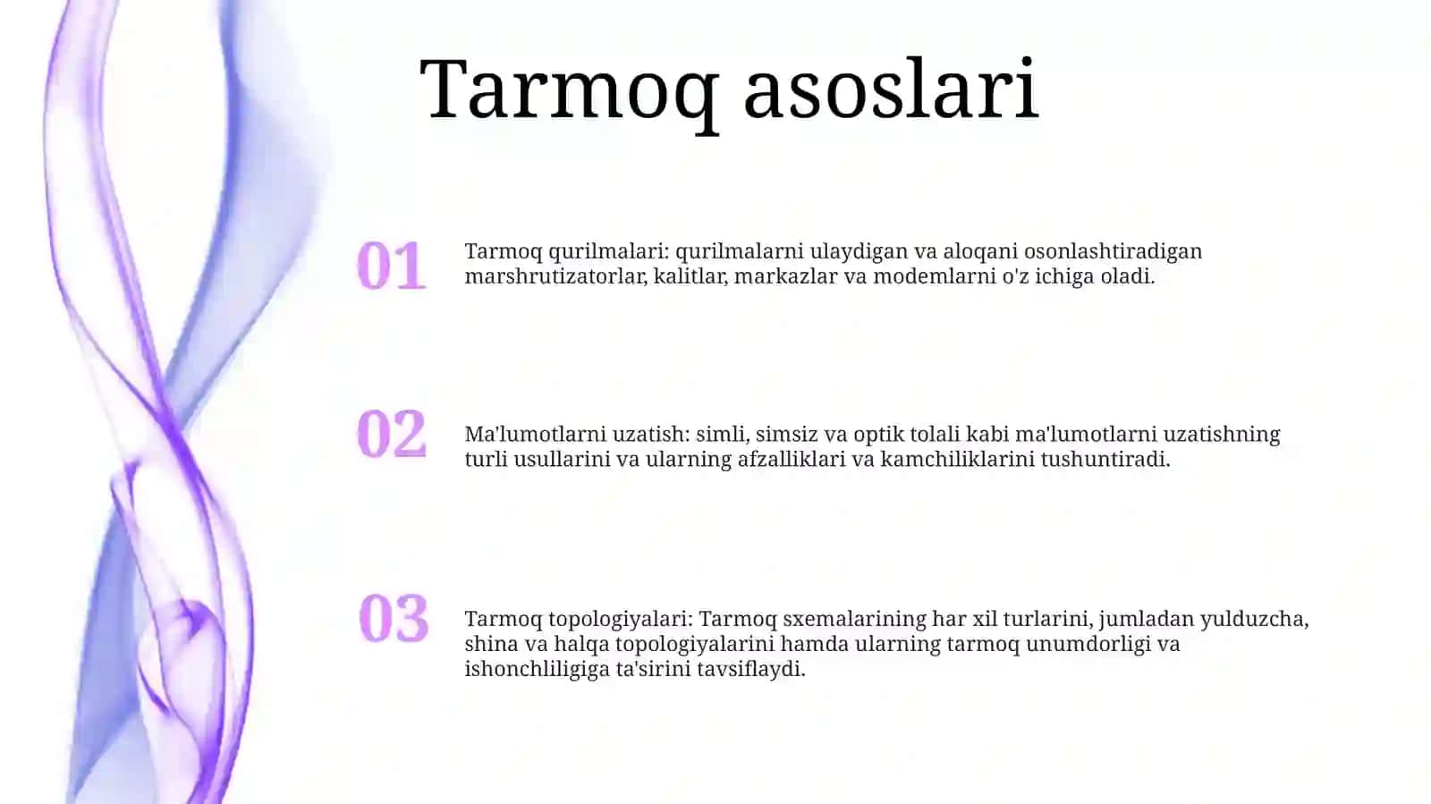 Kompyuter Tarmoqlari.Internet Va Butun Jahon OʻRgimchak ToʻRi 2