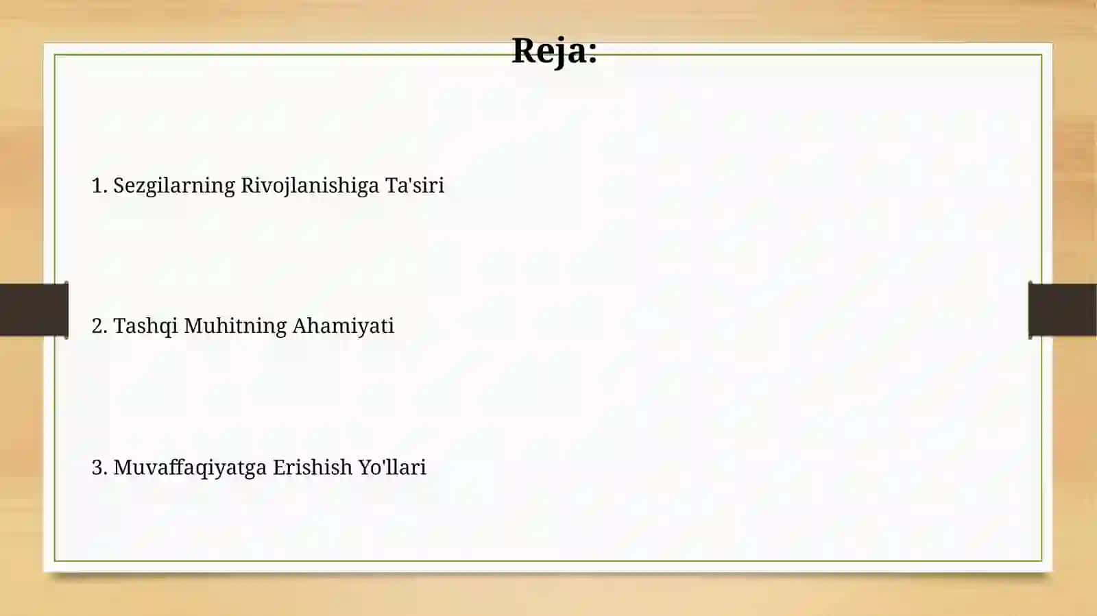 Aqli zaif bola sensor tarbiyasida tashqimuxitningroʻli 2