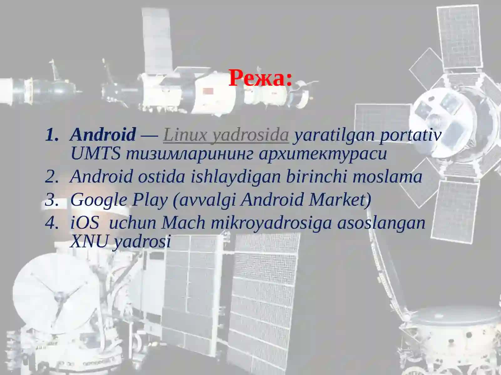 Android va IOS mobil operatsion tizimlari 2