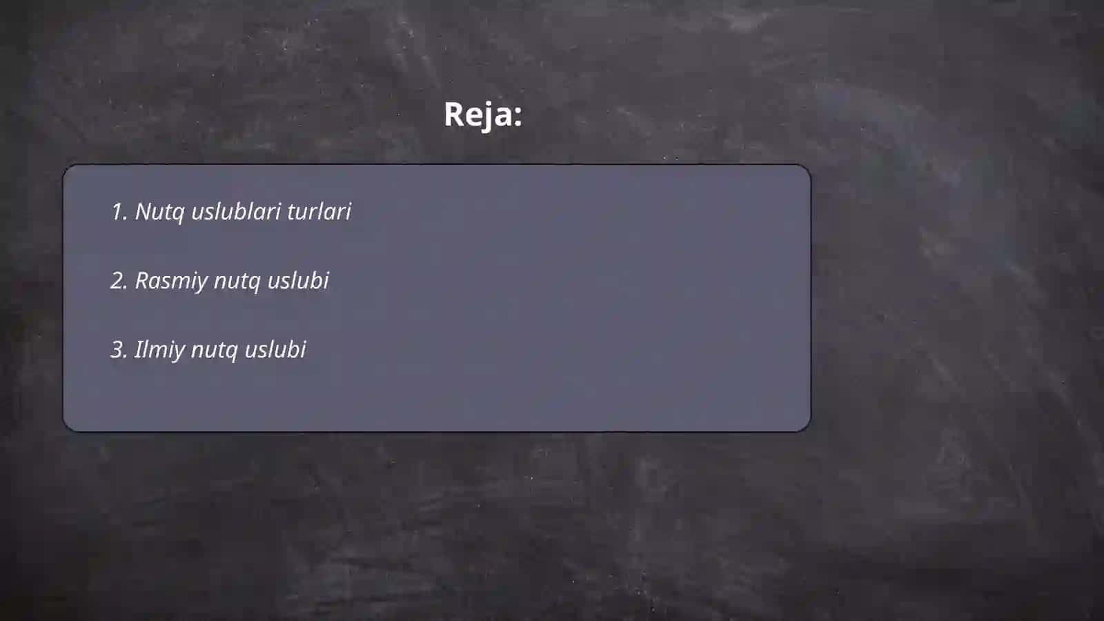 Nutq uslunlari matn 2