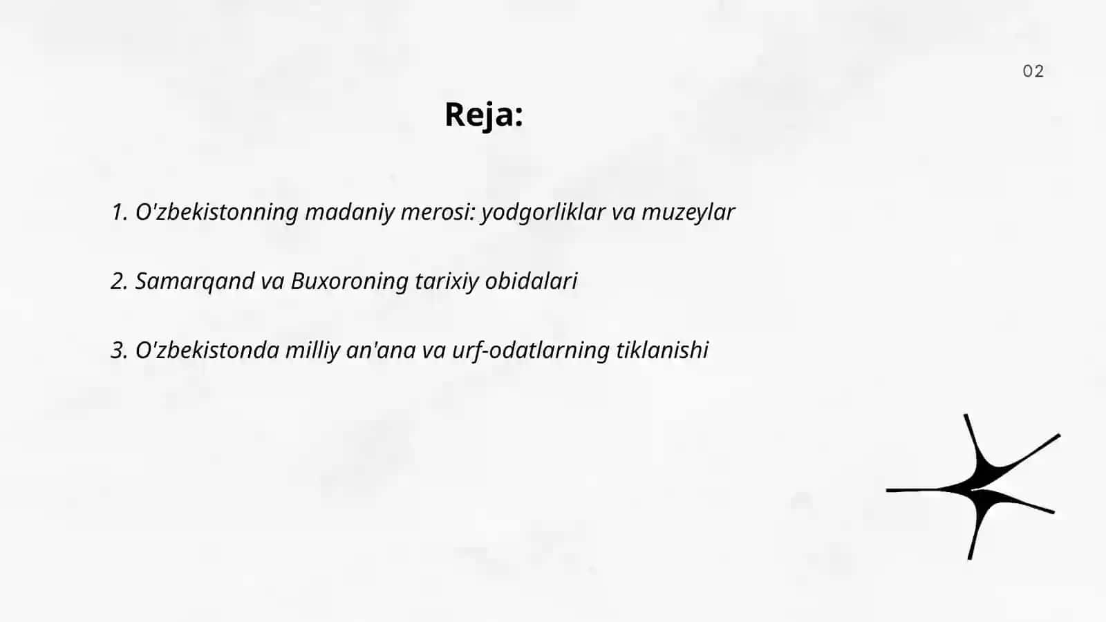 O'zbekistonning madaniy merosi: yodgorliklar va muzeylar 2