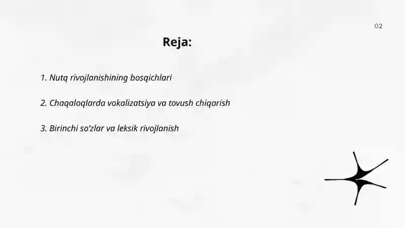 Bolalarda nutqning shakllanishi 2
