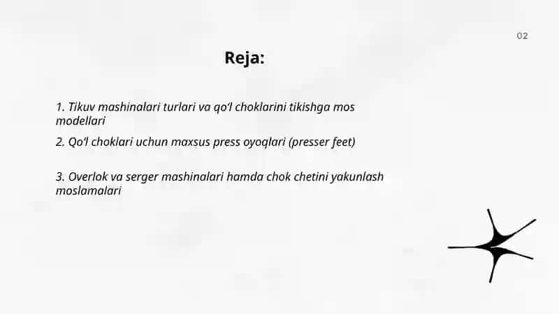 Qo‘l choklarini tikishda asbob va moslamalar 2