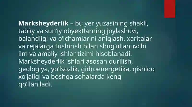 Marksheyderliktasvirgaolishishlari 2