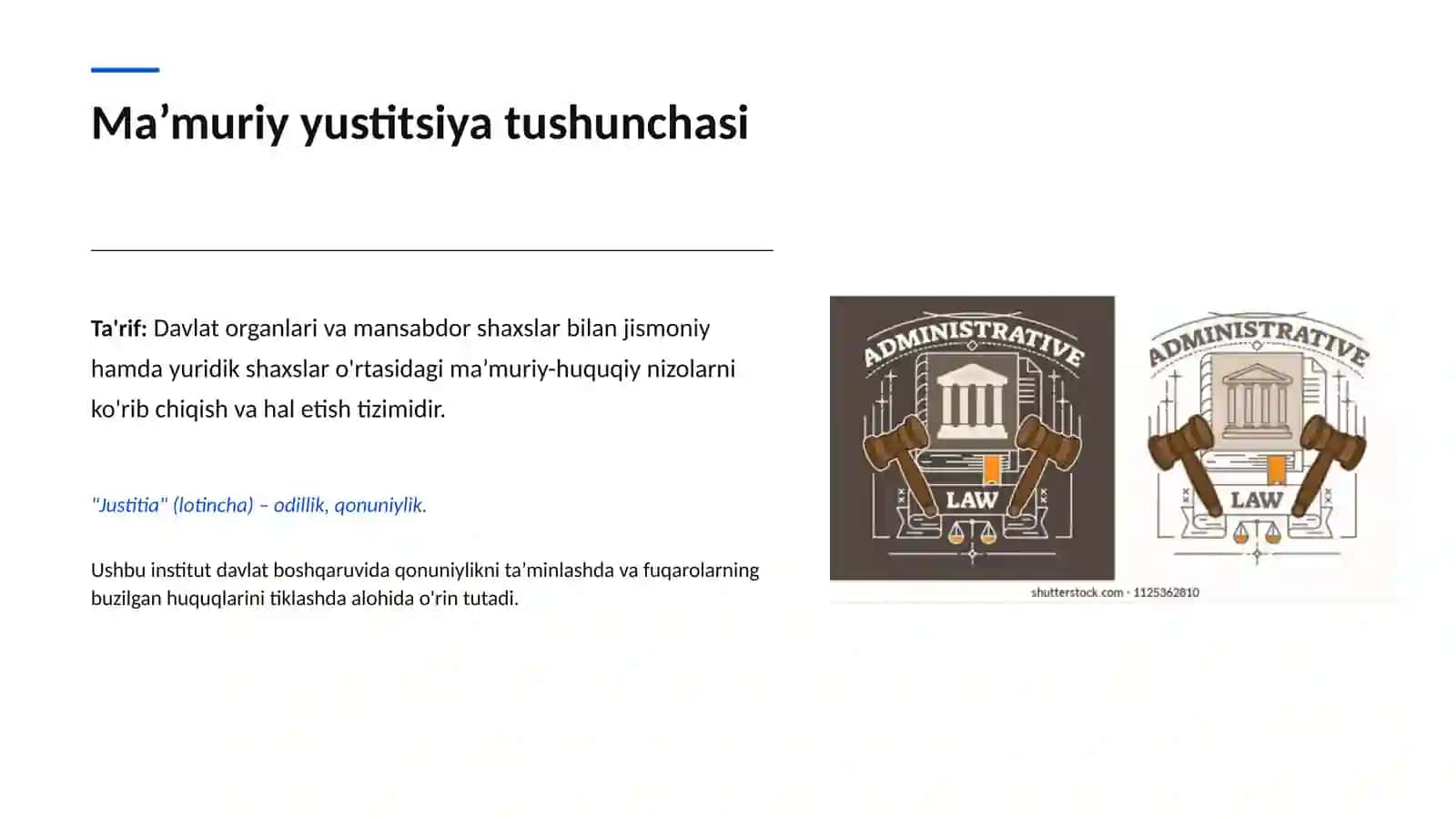 Ma’muriy yustitsiya 2