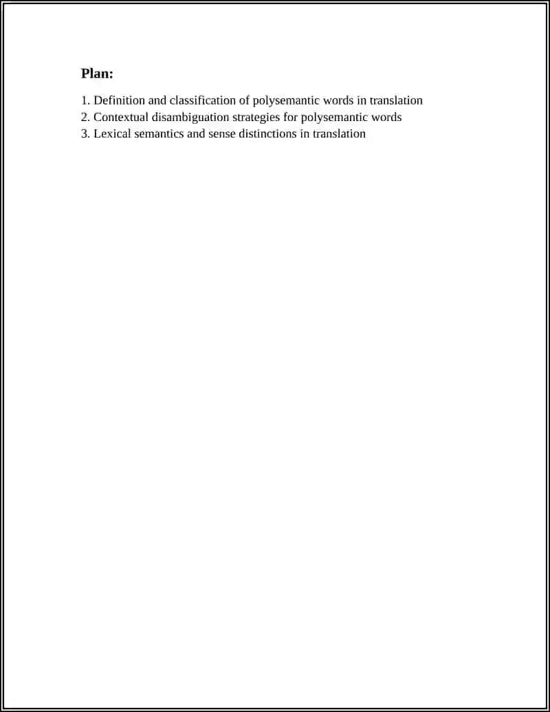 TRANSLATION OF POLYSEMANTIC WORDS 2