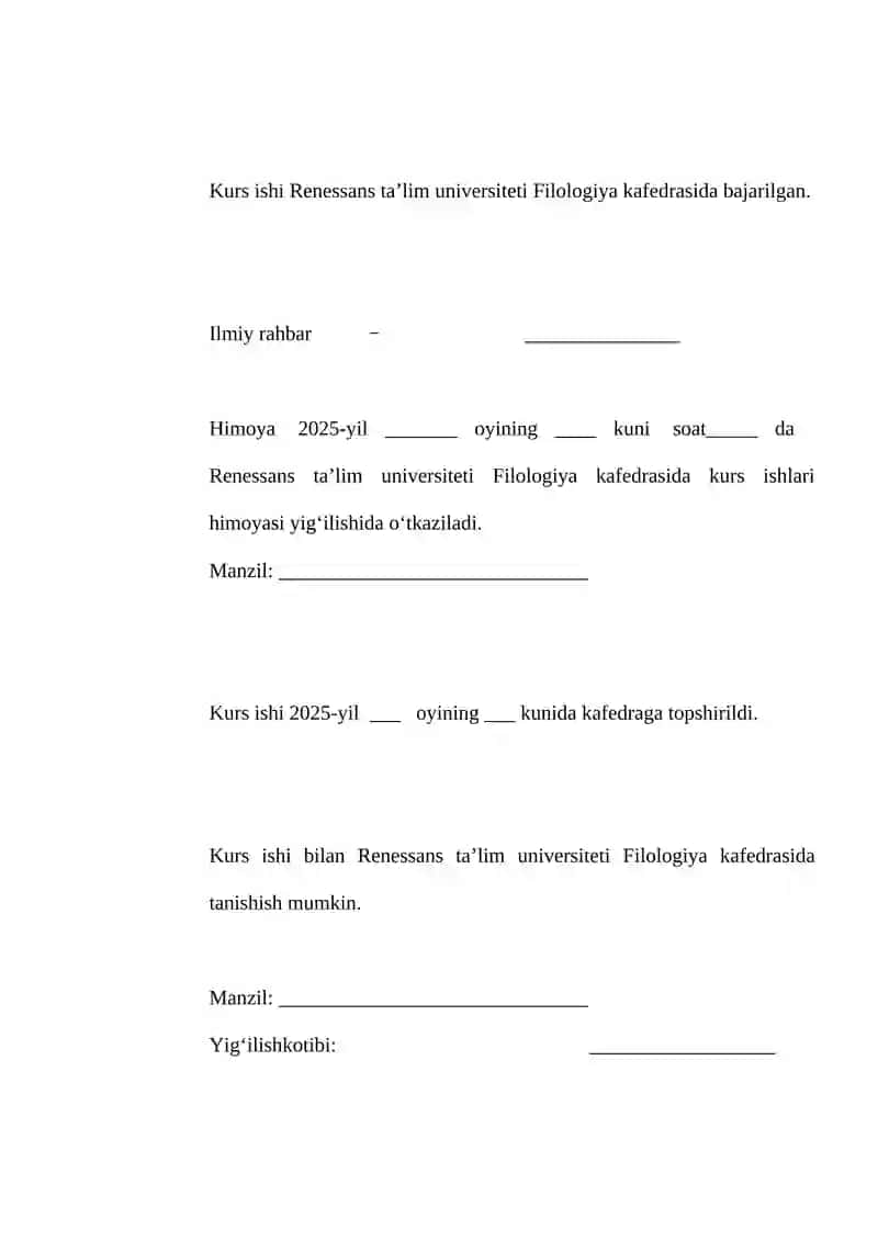 Ona tilini o’qitish metodikasi 2