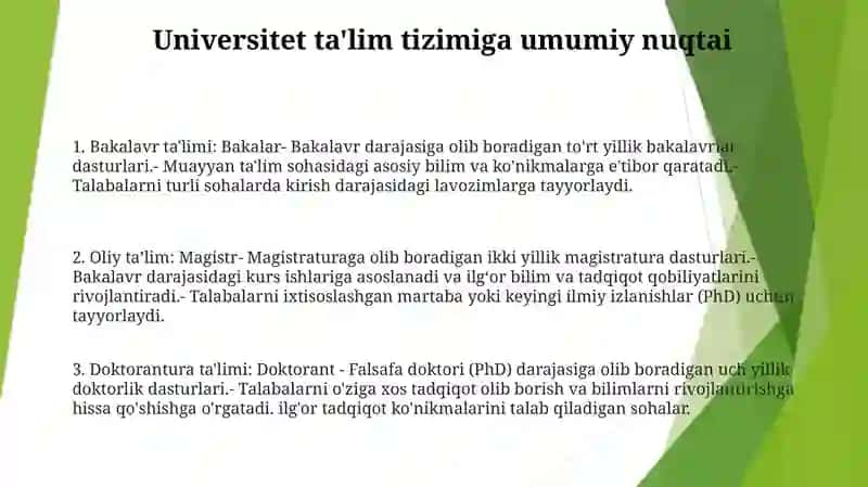 Oliy ta'lim 2