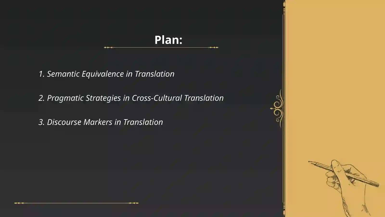 Translation and Discourse Analysis 2