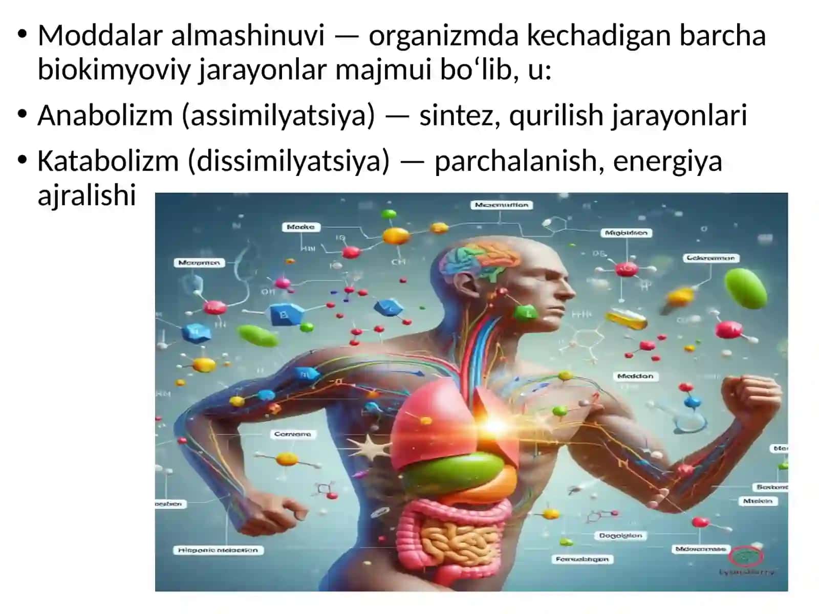 Energiya almashinuvi buzilishi 2