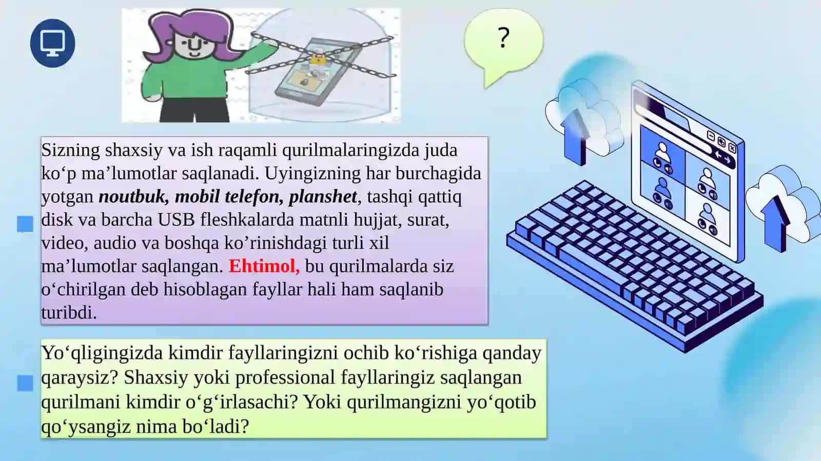 Ma’lumotlarni xavfsiz o‘chirish usullari 2