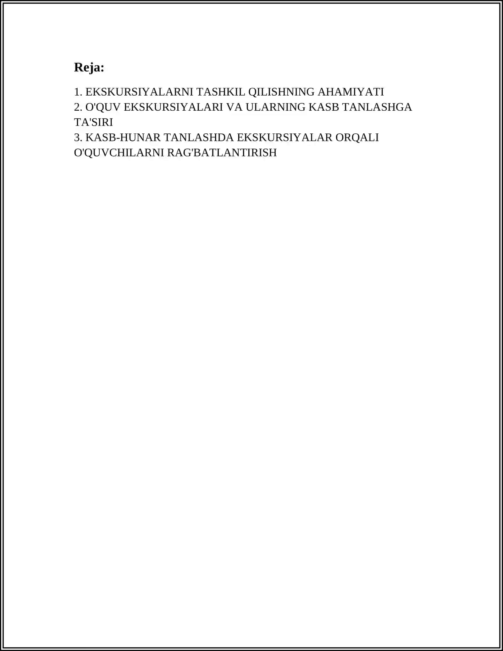 Ekskursiyalarni Tashkil Qilishning Ahamiyati 2