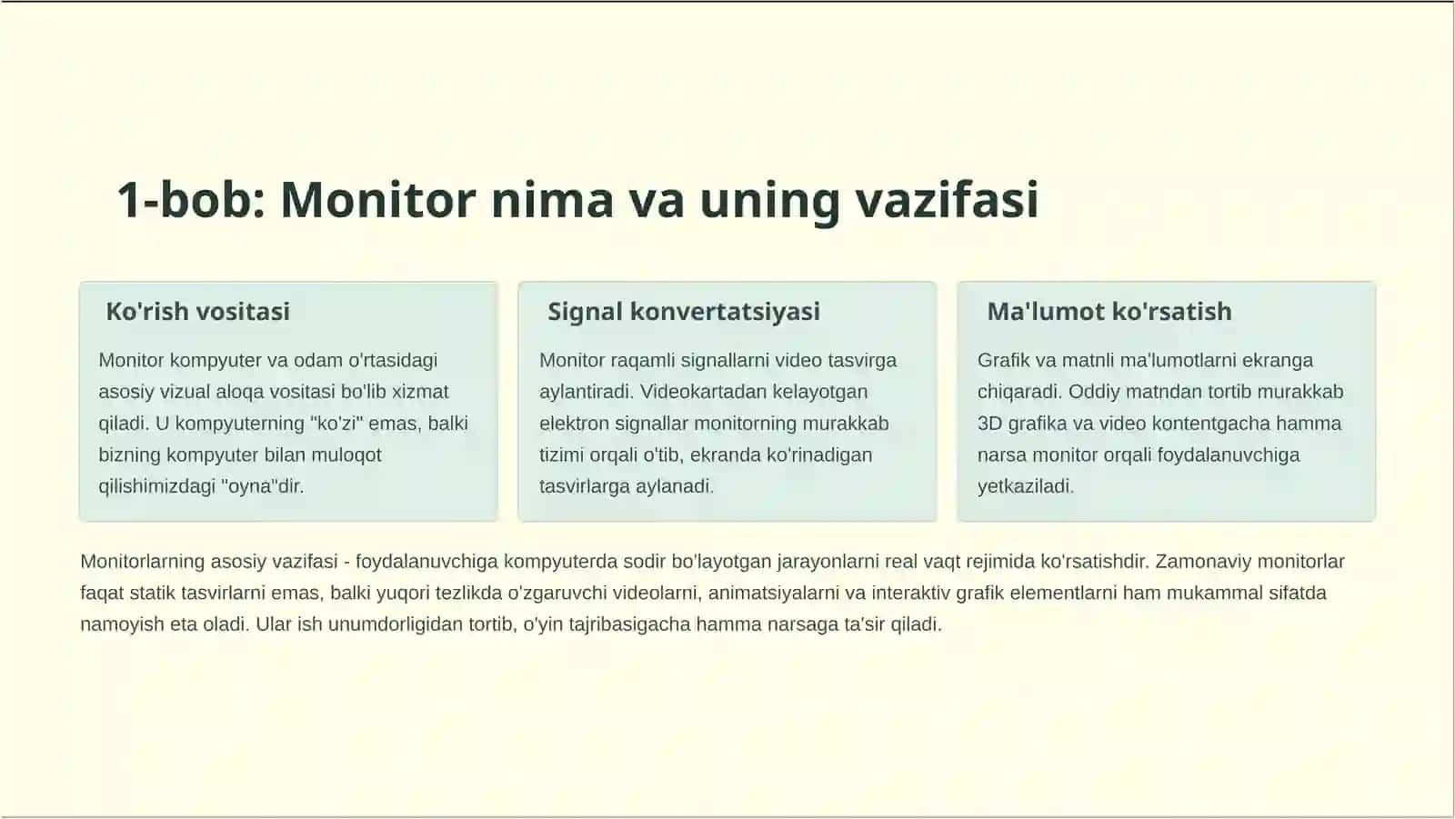 Monitorlar: Kompyuter Ekranlarining Tarixi va Zamonaviy Texnologiyalari 2