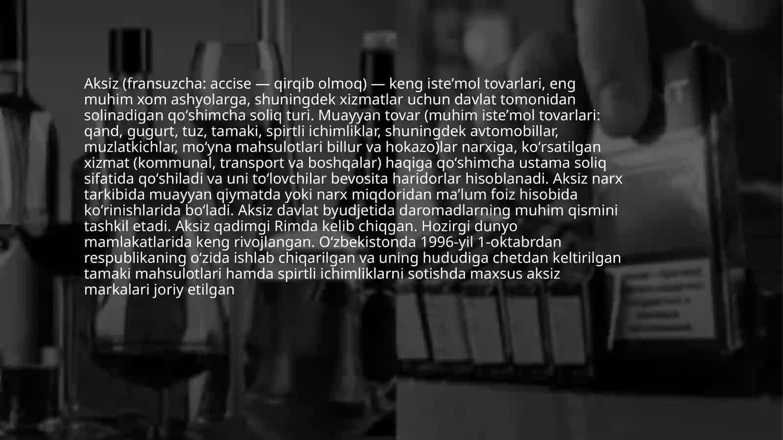 Aksiz soliq 2