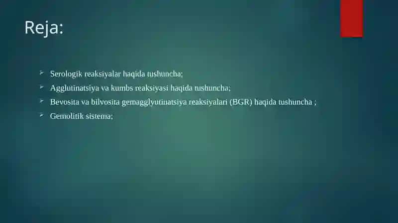 Serologik reaksiyalar 2