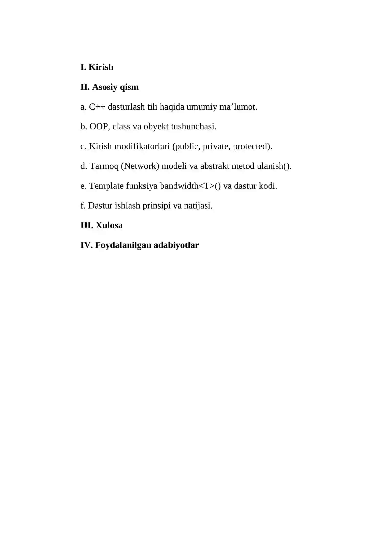 Tarmoq (Network) 2