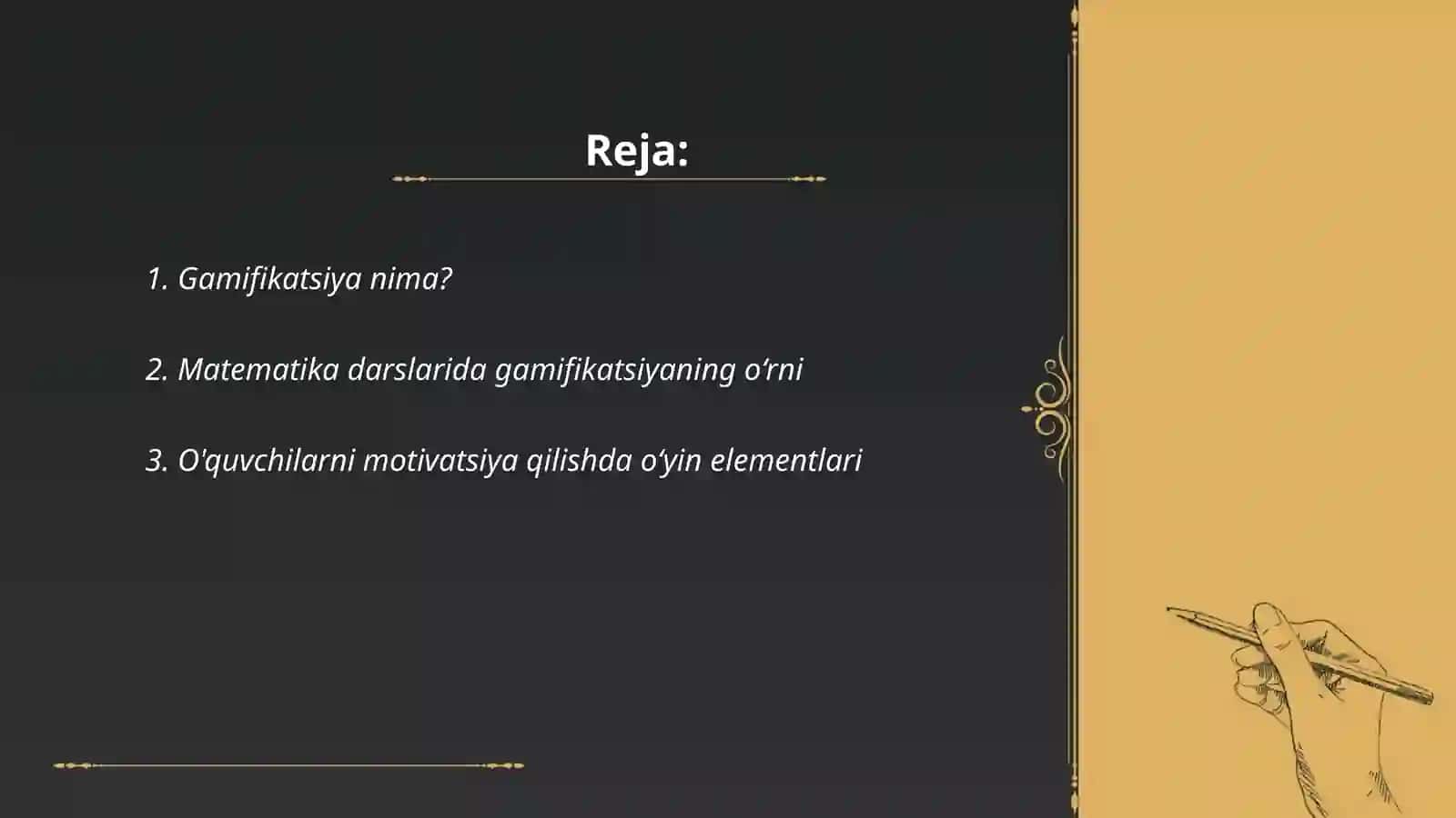 Gamifikatsiya nima? 2