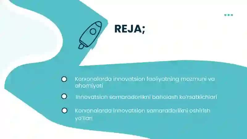 Korxonalarda innovatsion faoliyat samaradorligini oshirish 2