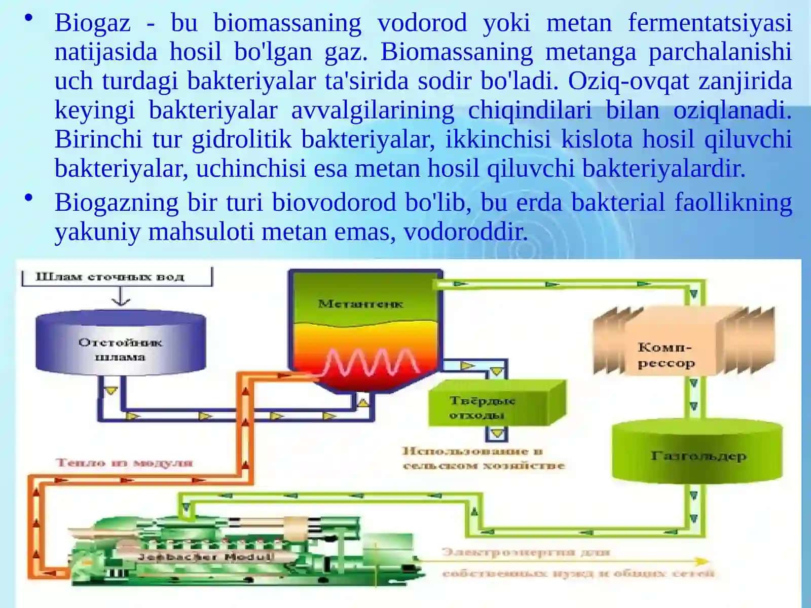 Biogaz texnologiyalari asoslari 2