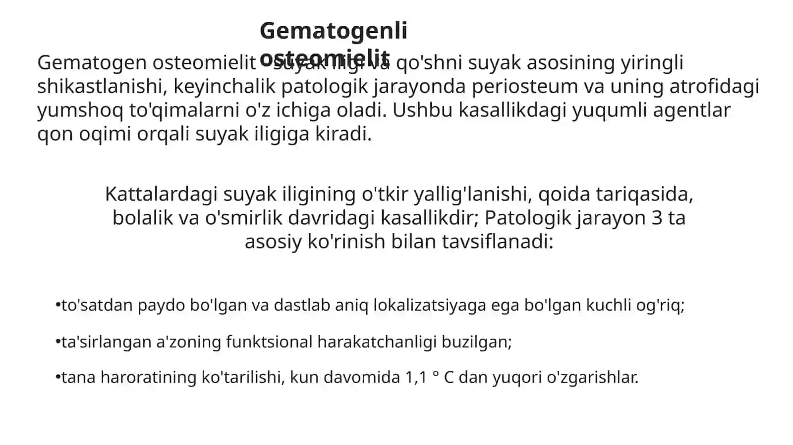 Gemotogenli osteomielit 2