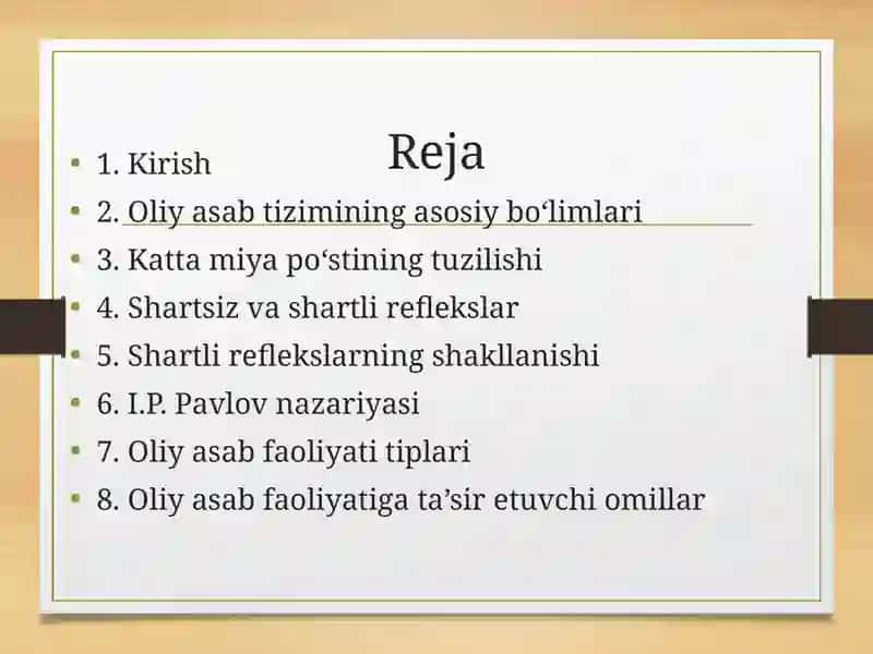 Asab tizimi 2