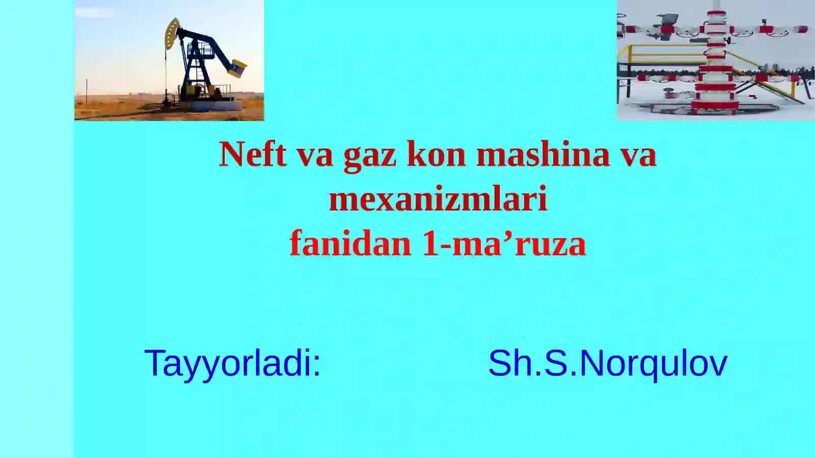 KON  JIHOZLARINING TARKIBI VA KLASSIFIKATSIYASI 2