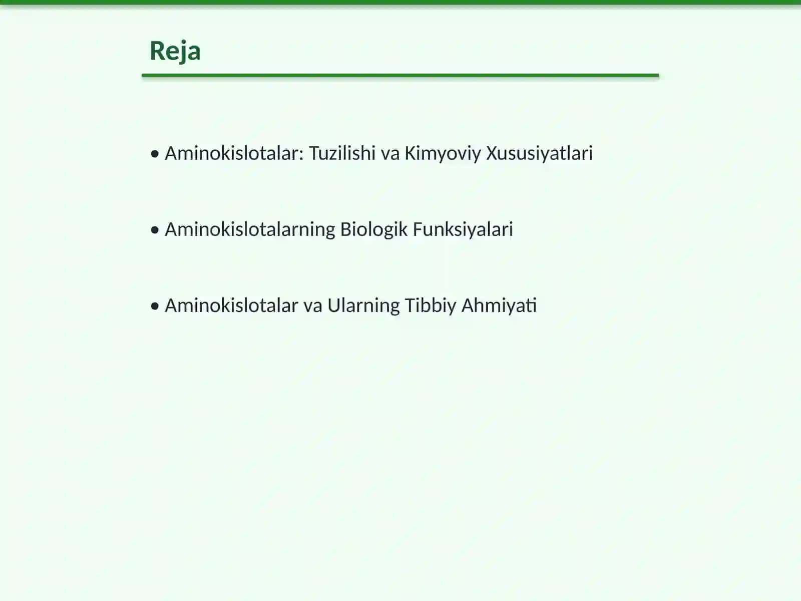 Aminokislotalarning kimyoviy va tibbiy - biologik xossalari 2