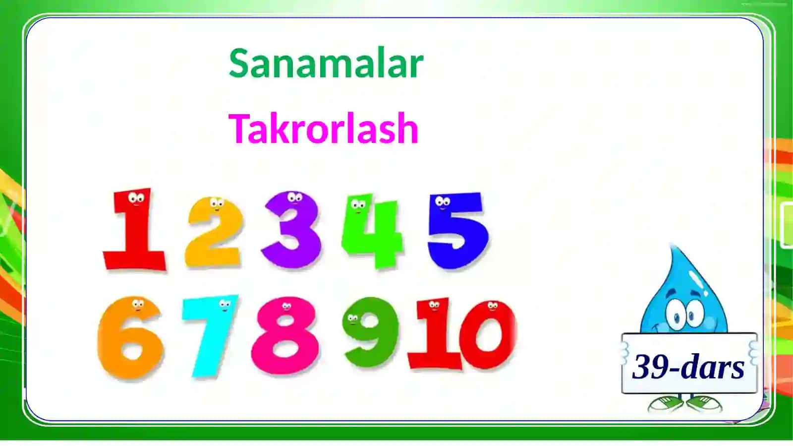 RAQAMLAR BO‘YLAB SAYOHAT 2
