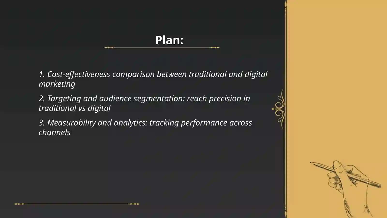 Traditional vs. Digital marketing a comparative analysis 2
