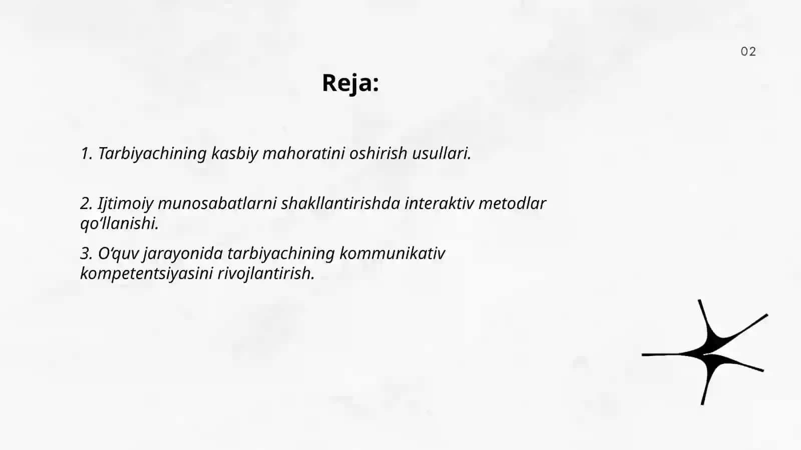 Tarbiyachi shaxsida ijtimoiy munosabatlarni rivojlantirish metodlar 2