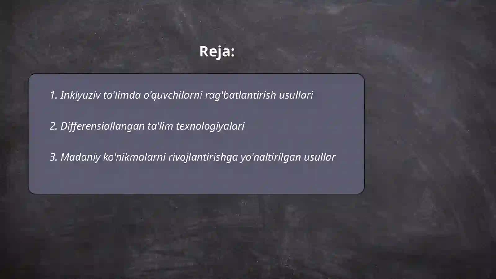 Inklyuziv ta'limda o'quvchilarni rag'batlantirish usullari 2