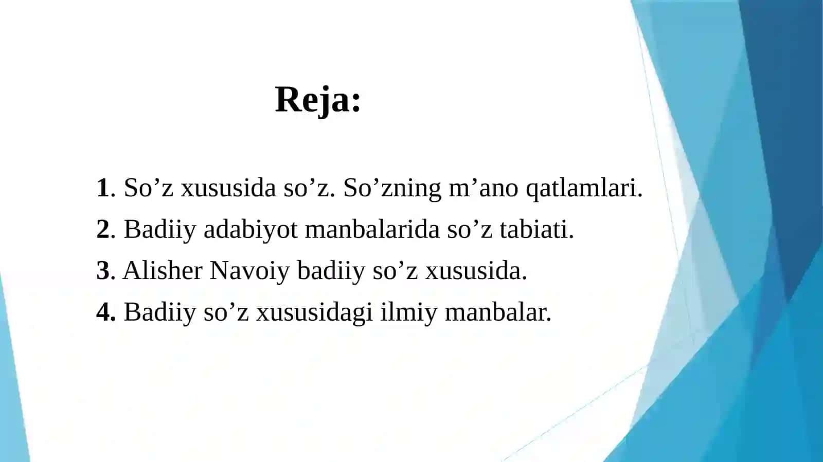 Badiiy so’z tabiati 2
