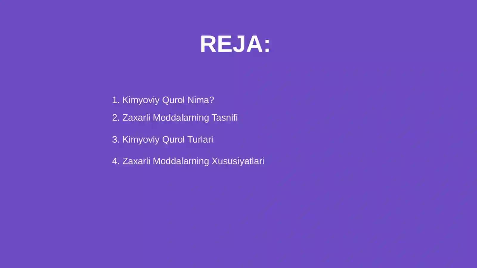 Kimyoviy qurol 2