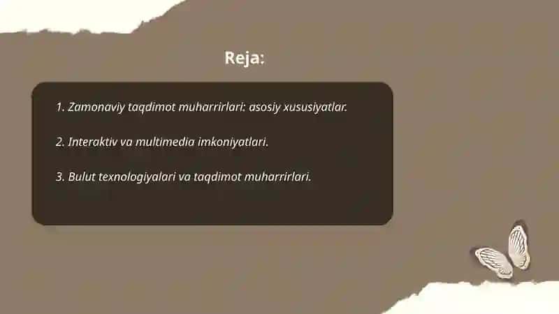 Zamonaviy Taqdimot Muharrirlari Tahlili 2