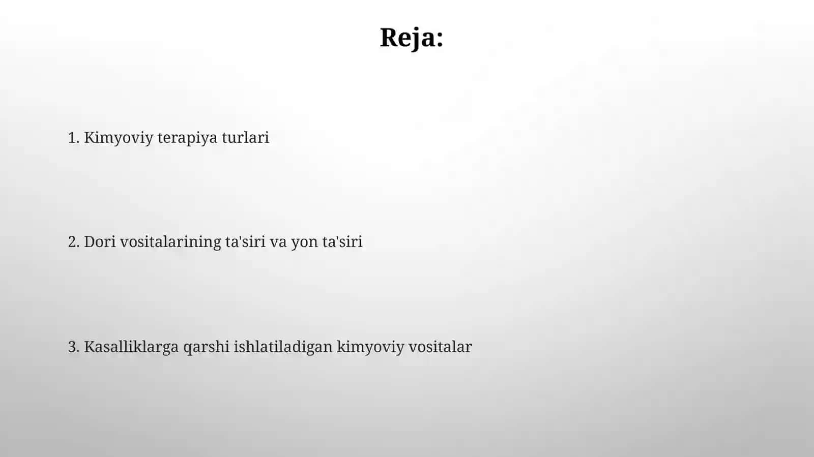 Kasalliklarga qarshi qoʻllaniladigan kimyoviy vositalar 2