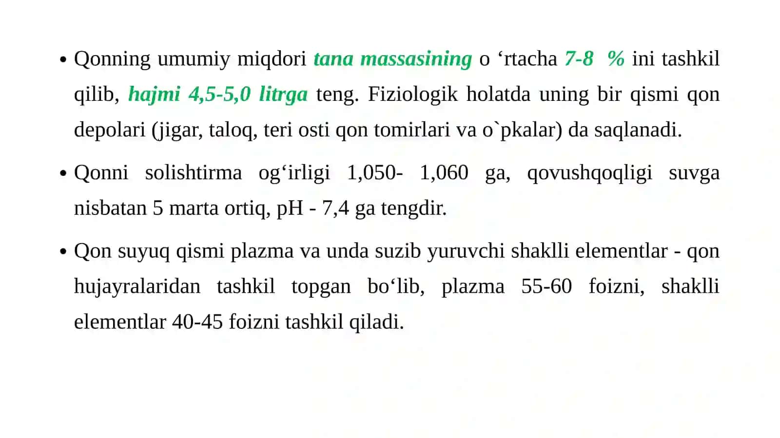 11-Amaliy.Qonbiokimyosi. Gemmetabolizmivatemiralmashinuvi 2