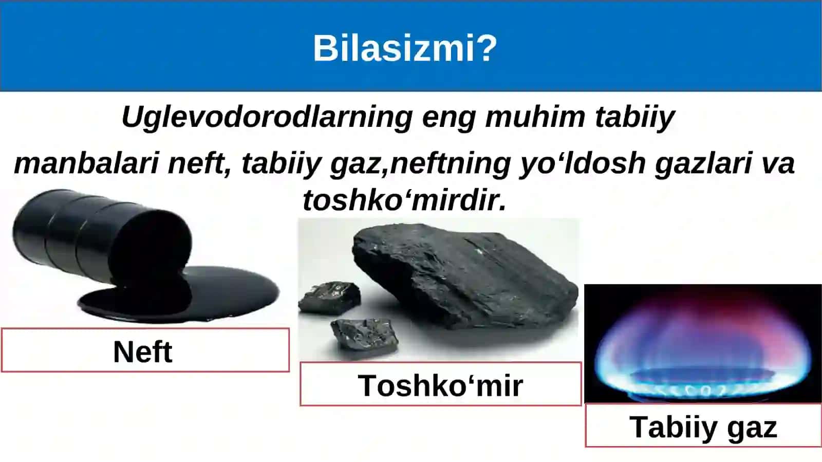 Uglevodorodlarning tabiiy manbalari.Neft va neftni qayta ishlash. Kreking 2
