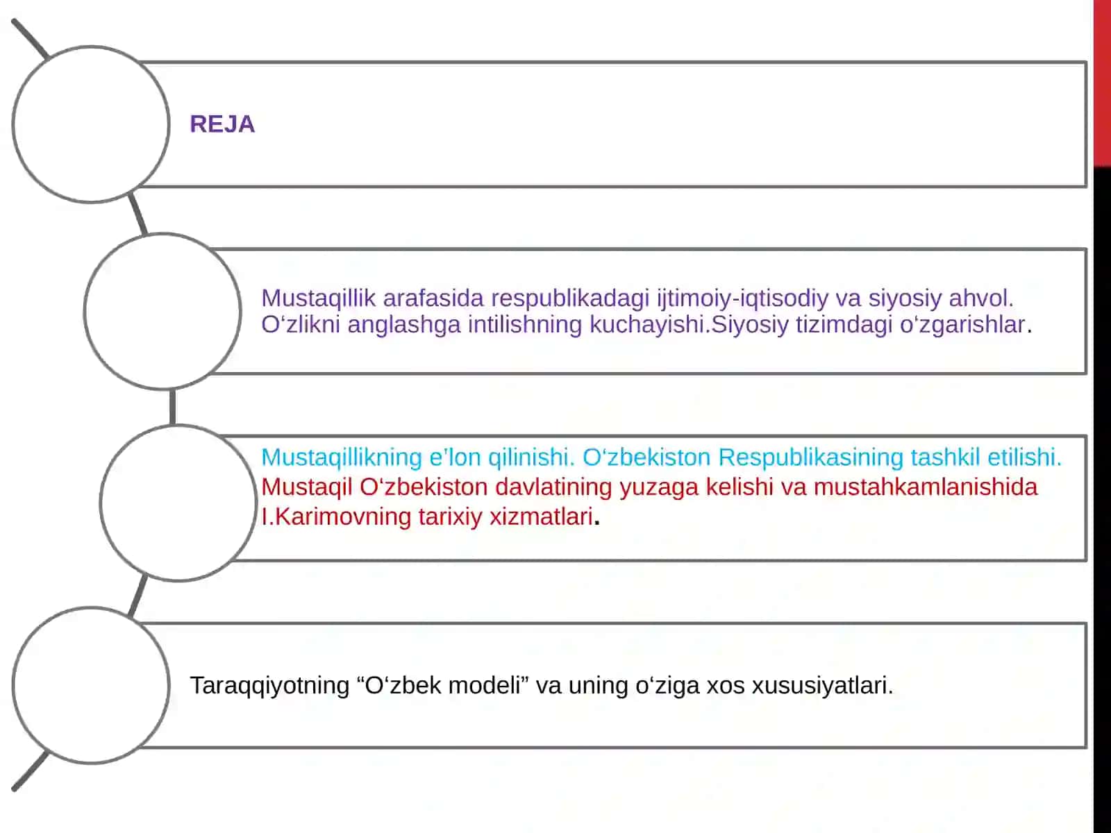 MUSTAQIL O‘ZBEKISTON RESPUBLIKASINING TASHKIL TOPISHI VA UNING TARIXIY AHAMIYATI 2