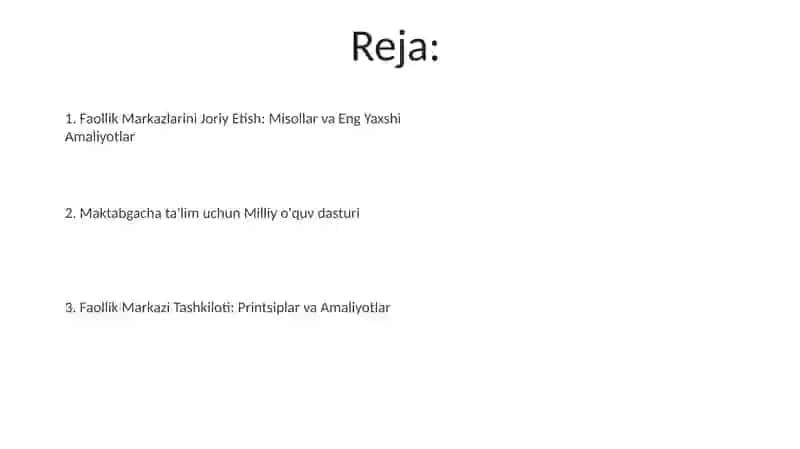 Misollar va Eng Yaxshi Amaliyotlar 2