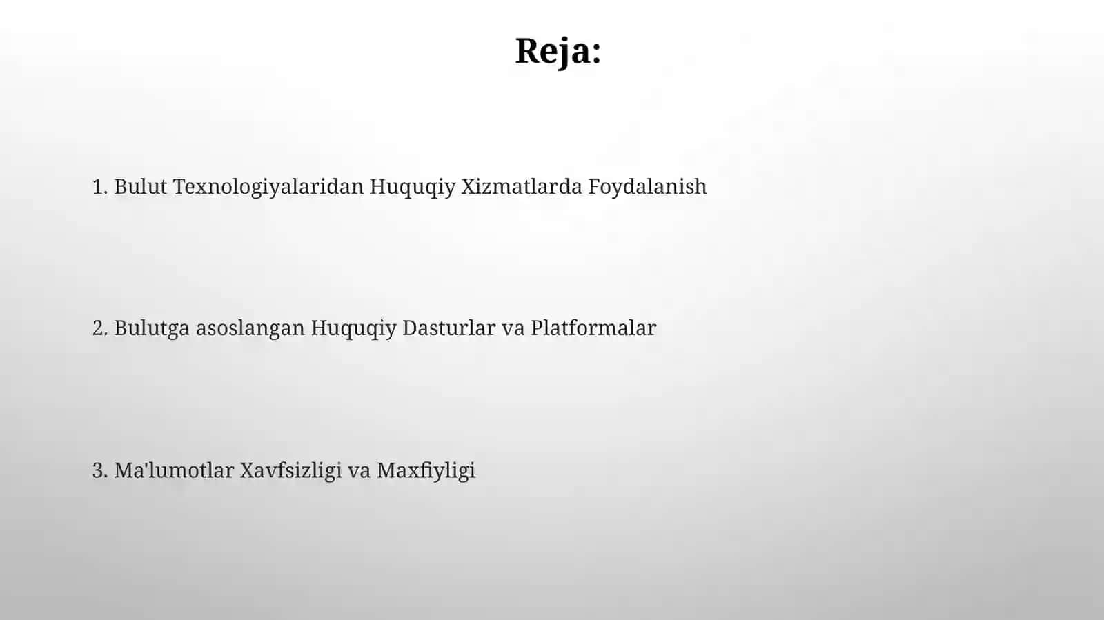 Bulut Texnologiyalaridan Huquqiy Xizmatlarda Foydalanish 2
