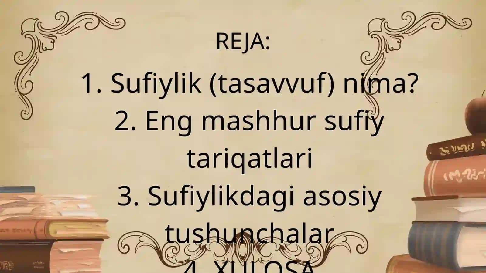 SUFIY TARIQATLARI 2