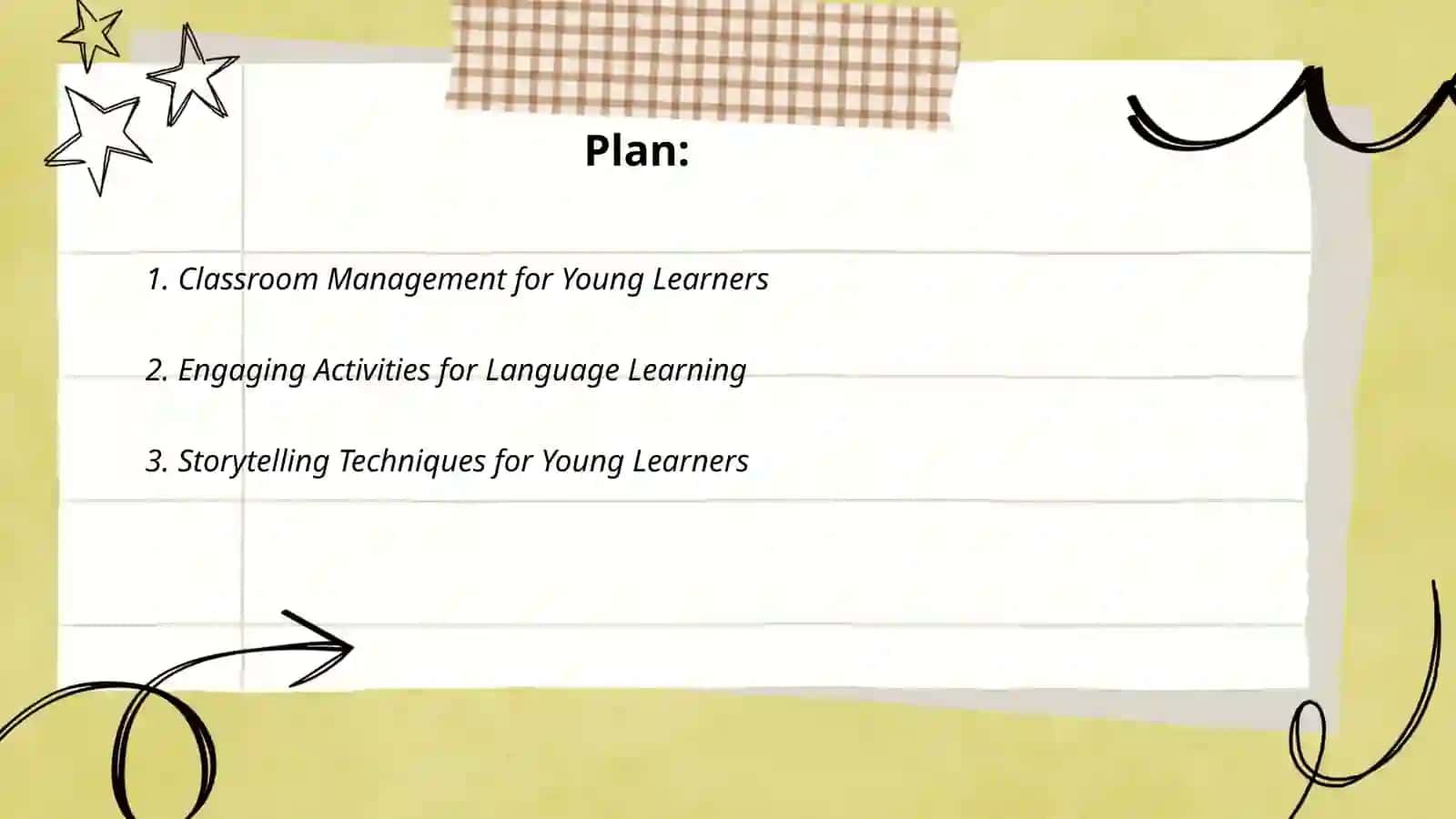 Teaching young learners 2